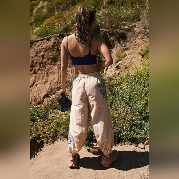 NWOT FP Movement Baller Embroidered Pants - Picture 4 of 8